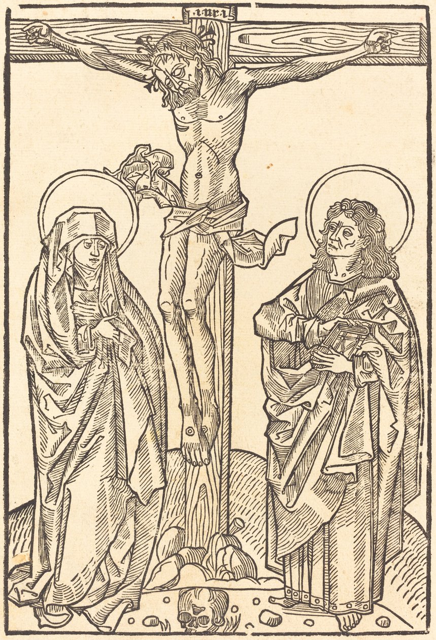 Chrystus na krzyżu, 14861488. autorstwa Unbekannt