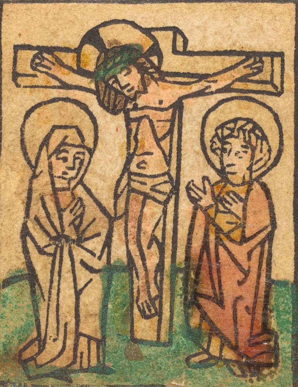 Chrystus na krzyżu, ok. godz. 1450. autorstwa Unbekannt