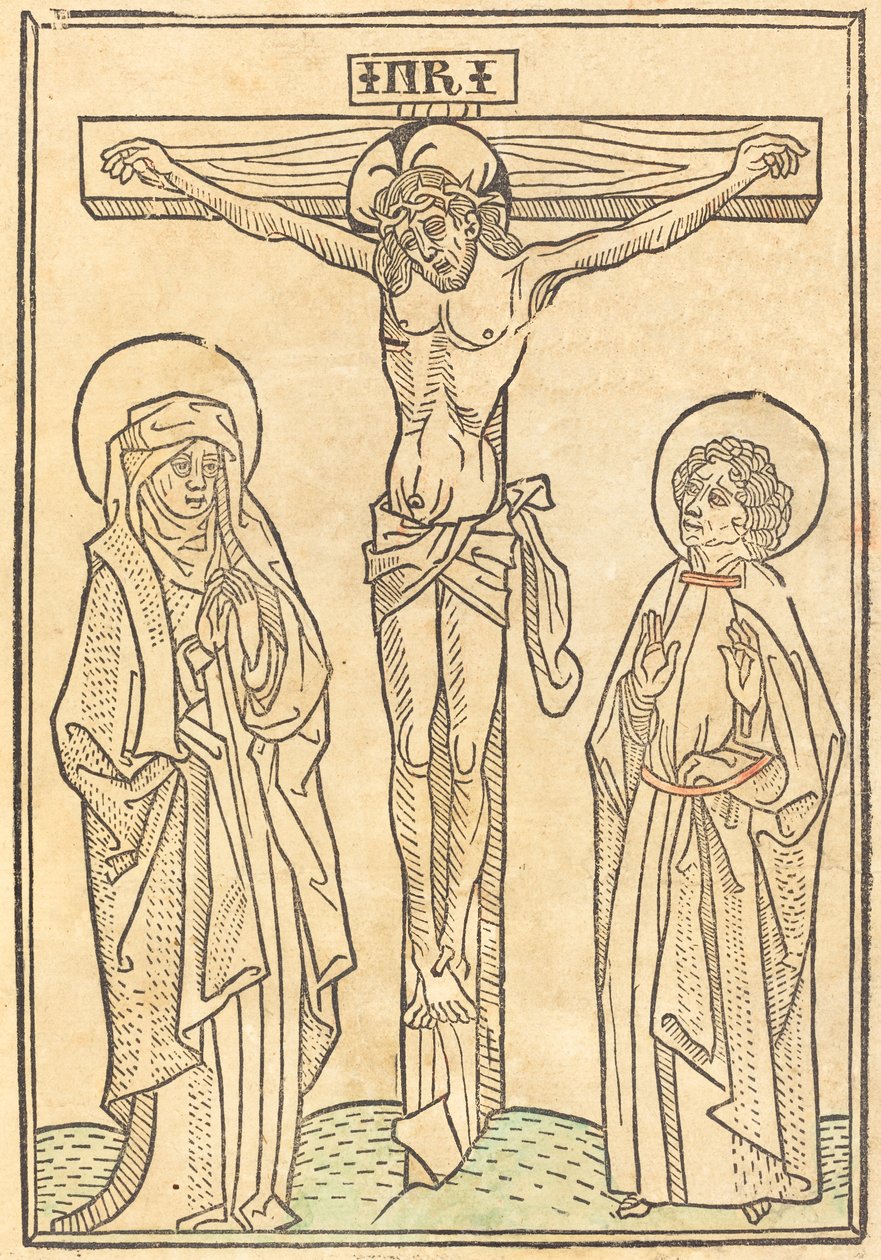 Chrystus na krzyżu, ok. godz. 1483. autorstwa Unbekannt