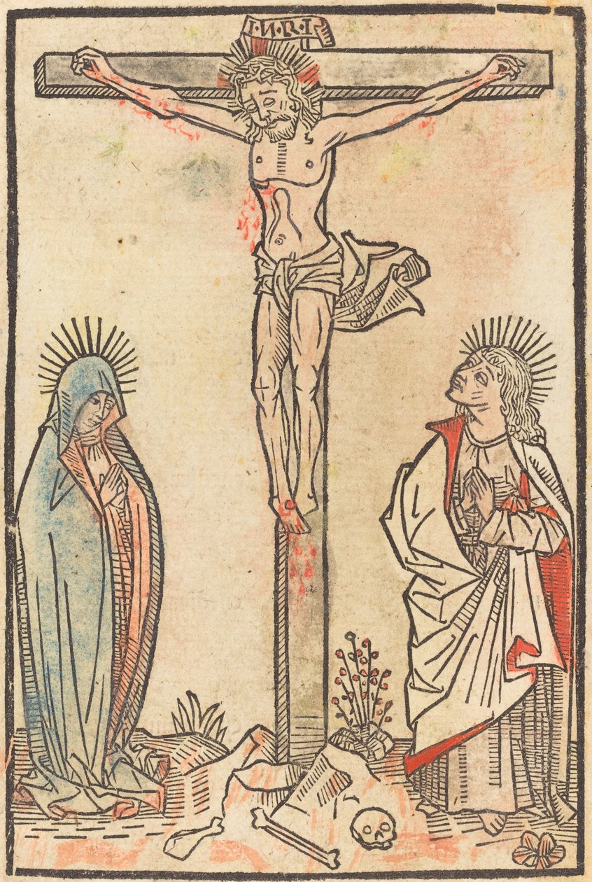 Chrystus na krzyżu, ok. godz. 1490. autorstwa Unbekannt
