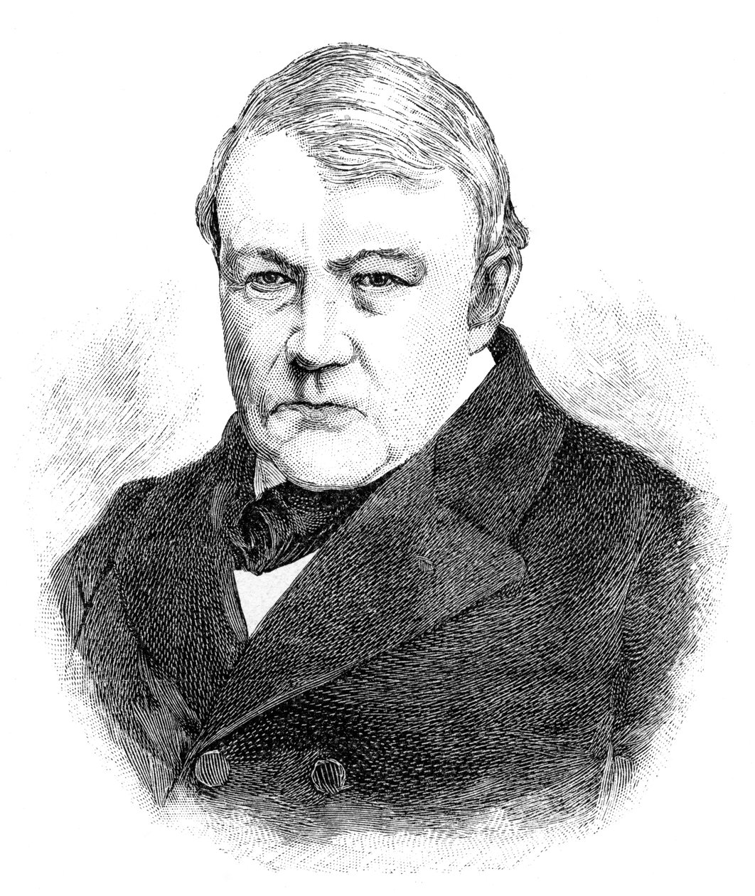 Christian Friedrich Schoenbein 1799-1868, chemik niemiecko-szwajcarski, 1900 autorstwa Unbekannt