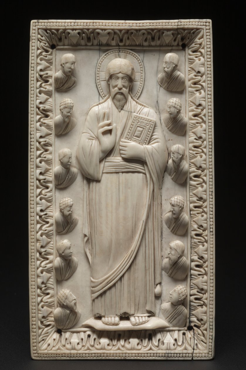 Misja Chrystusa dla Apostołów, c. 970-980. autorstwa Unbekannt