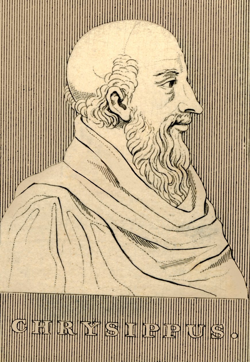 Chrysippus, ok. 279-206 p.n.e., 1830 r. autorstwa Unbekannt