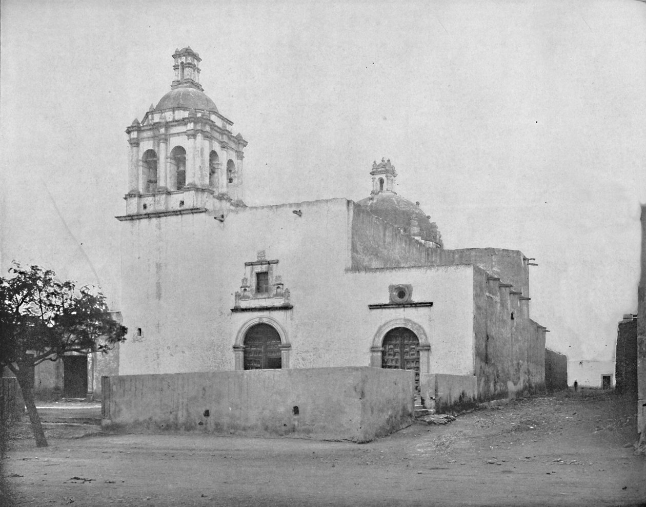 Kościół Guadaloupe, Chihuahua, Meksyk, c1897. autorstwa Unbekannt