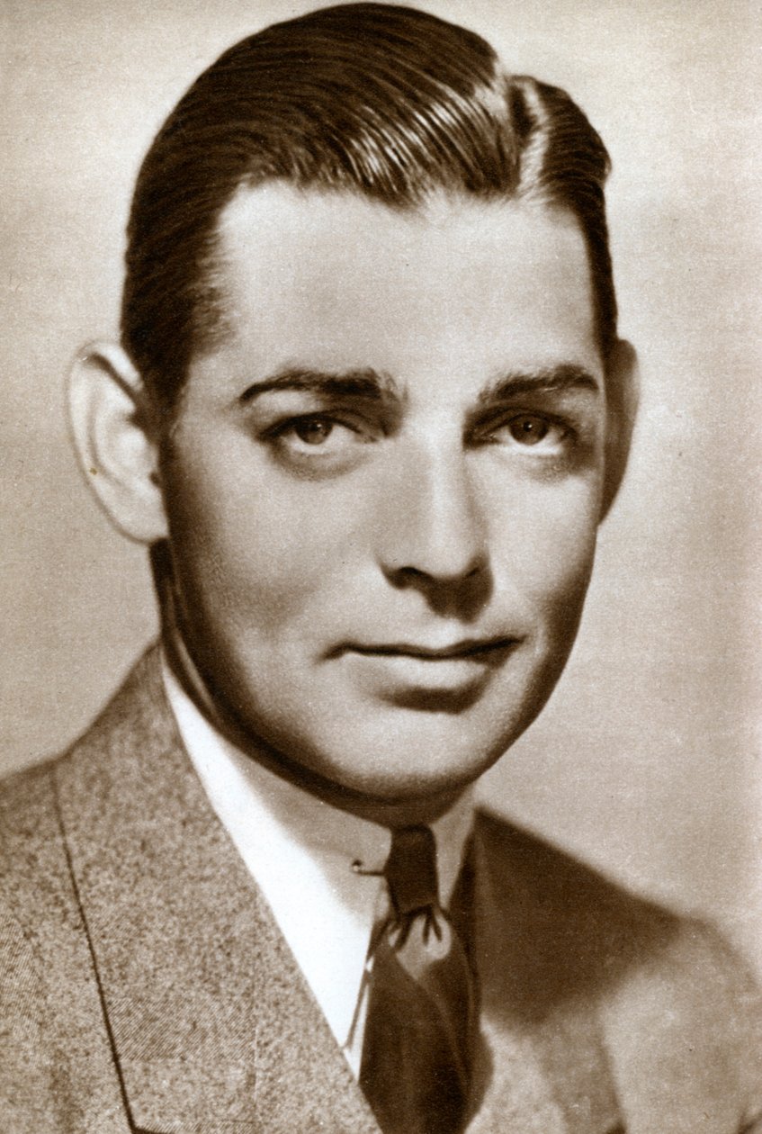 Clark Gable, amerykański aktor, 1933 autorstwa Unbekannt