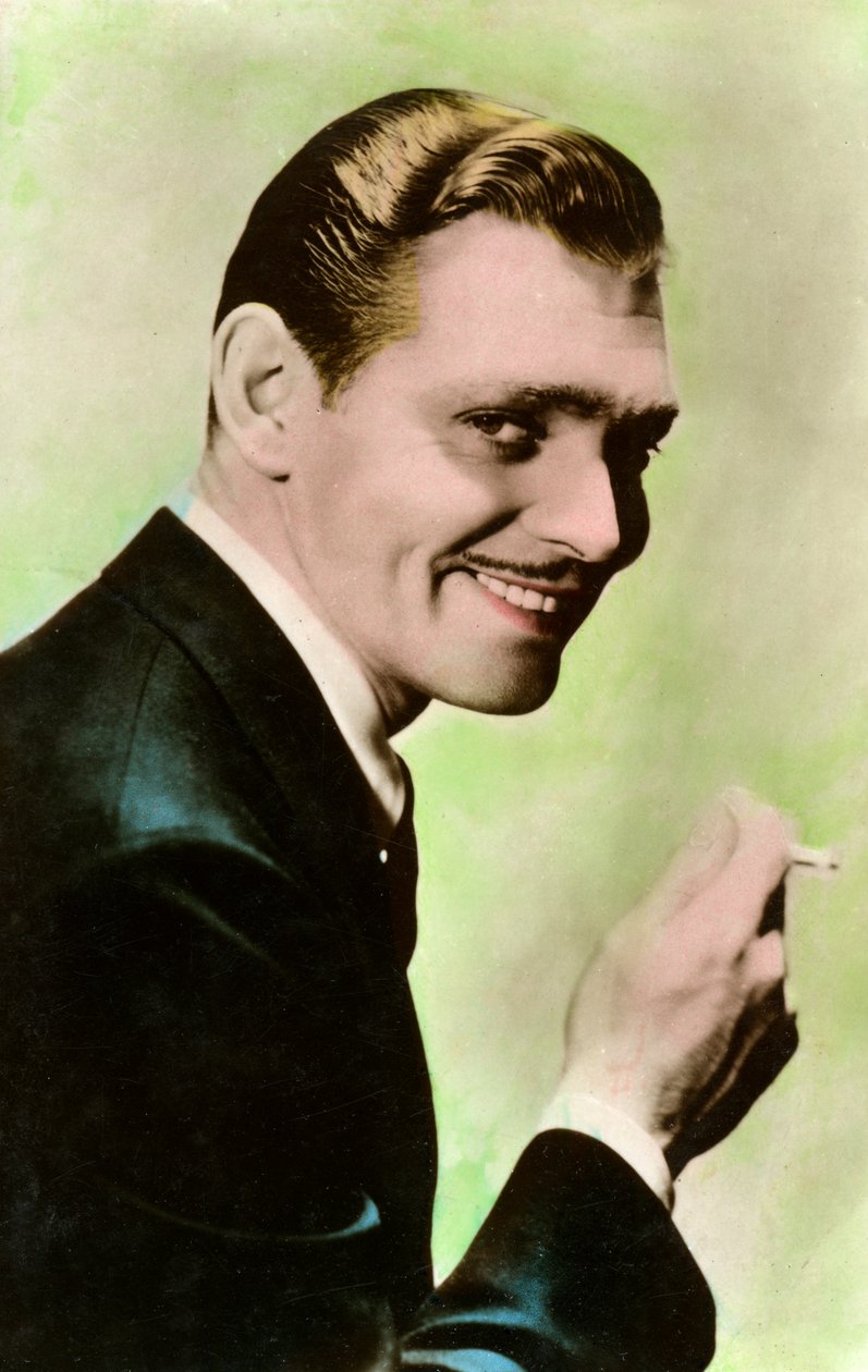 Clark Gable, amerykański aktor, XX wiek autorstwa Unbekannt