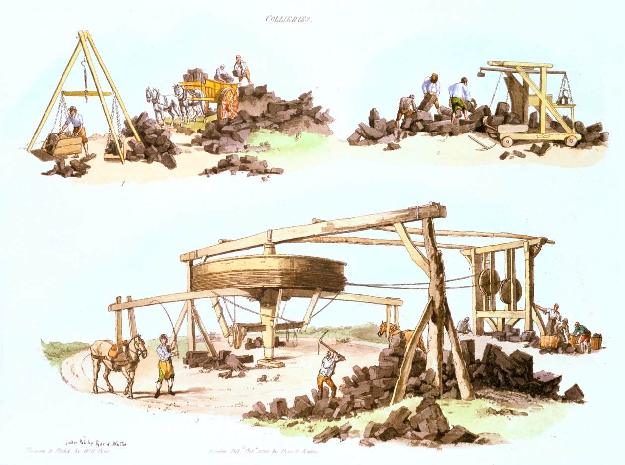 Kopalnie, ok. 1805 autorstwa Unbekannt