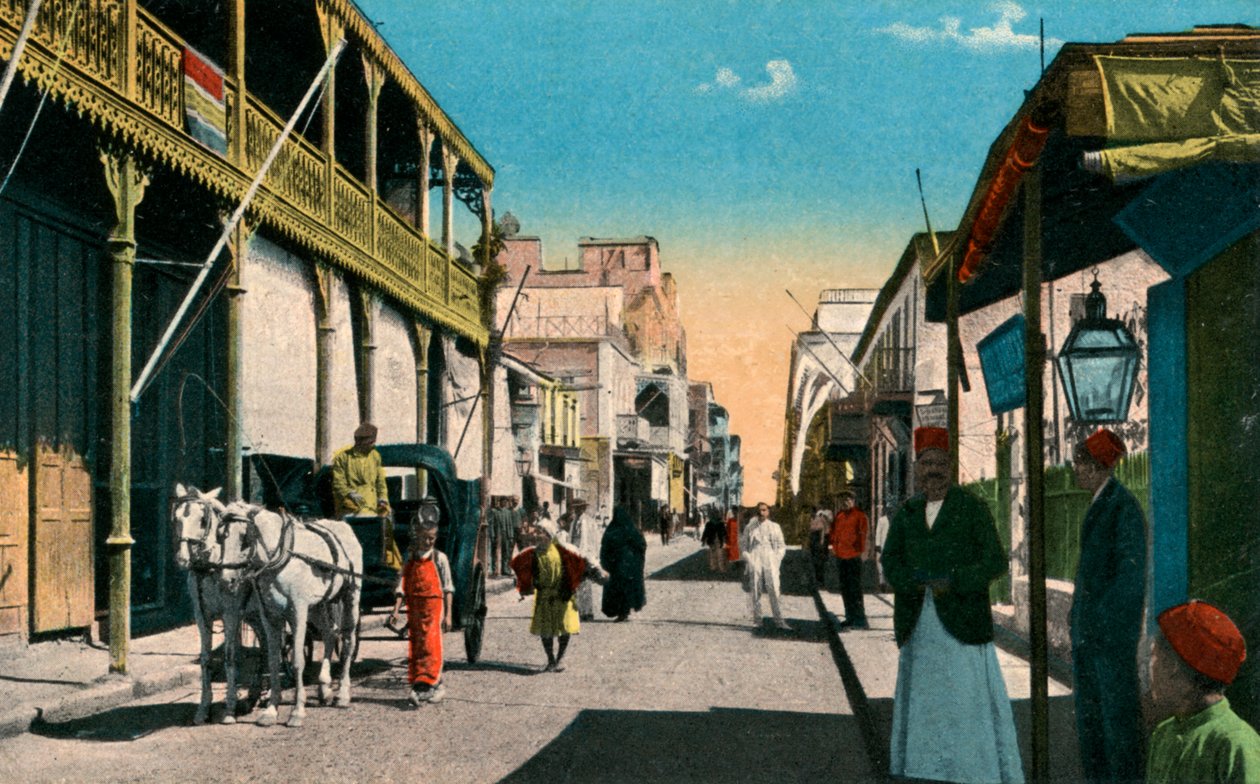 Colmar Street, Suez, Egipt, XX wiek autorstwa Unbekannt