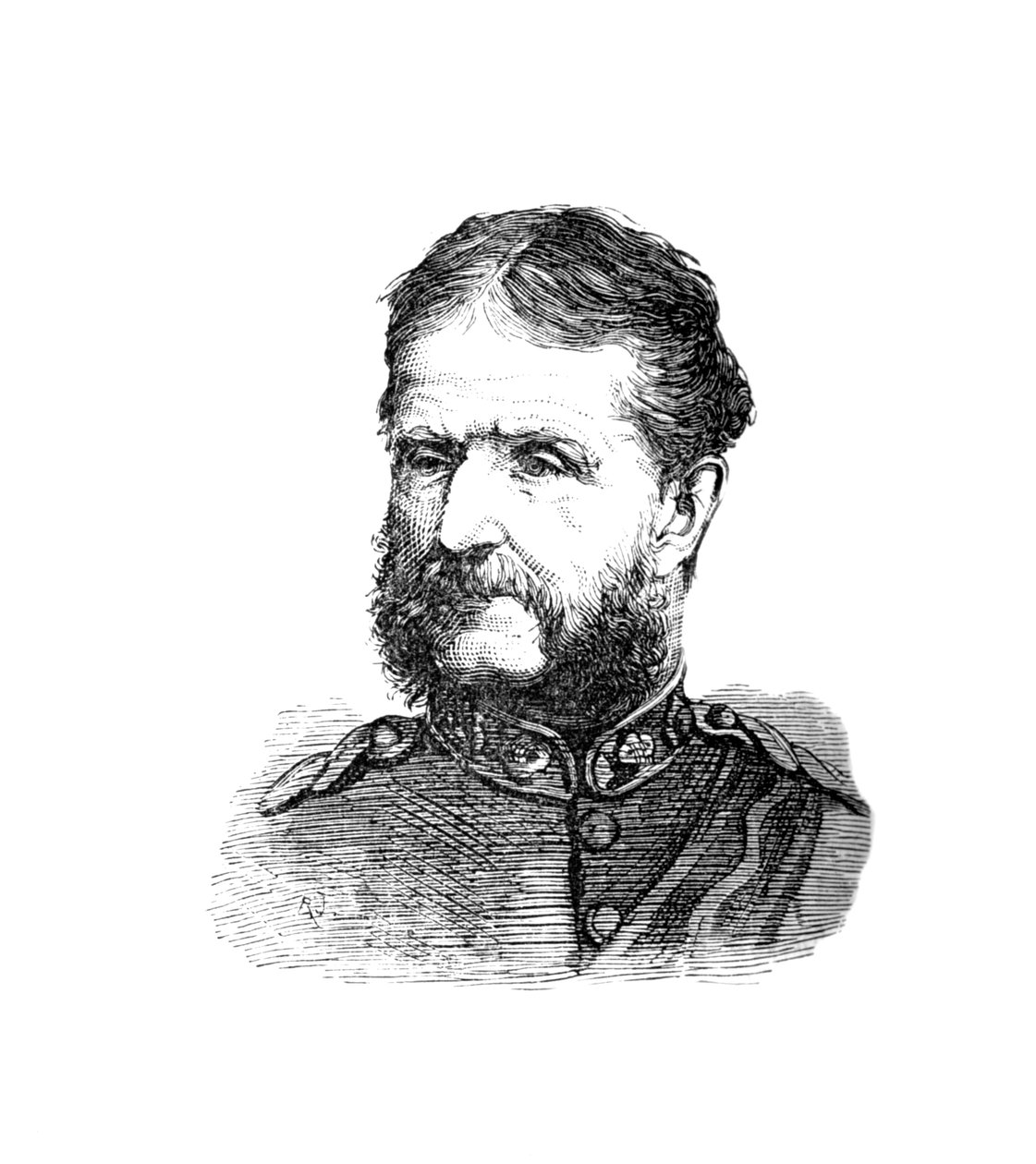 Pułkownik Nugent, dowodzący inżynierami królewskimi, ok. 1882 r. autorstwa Unbekannt