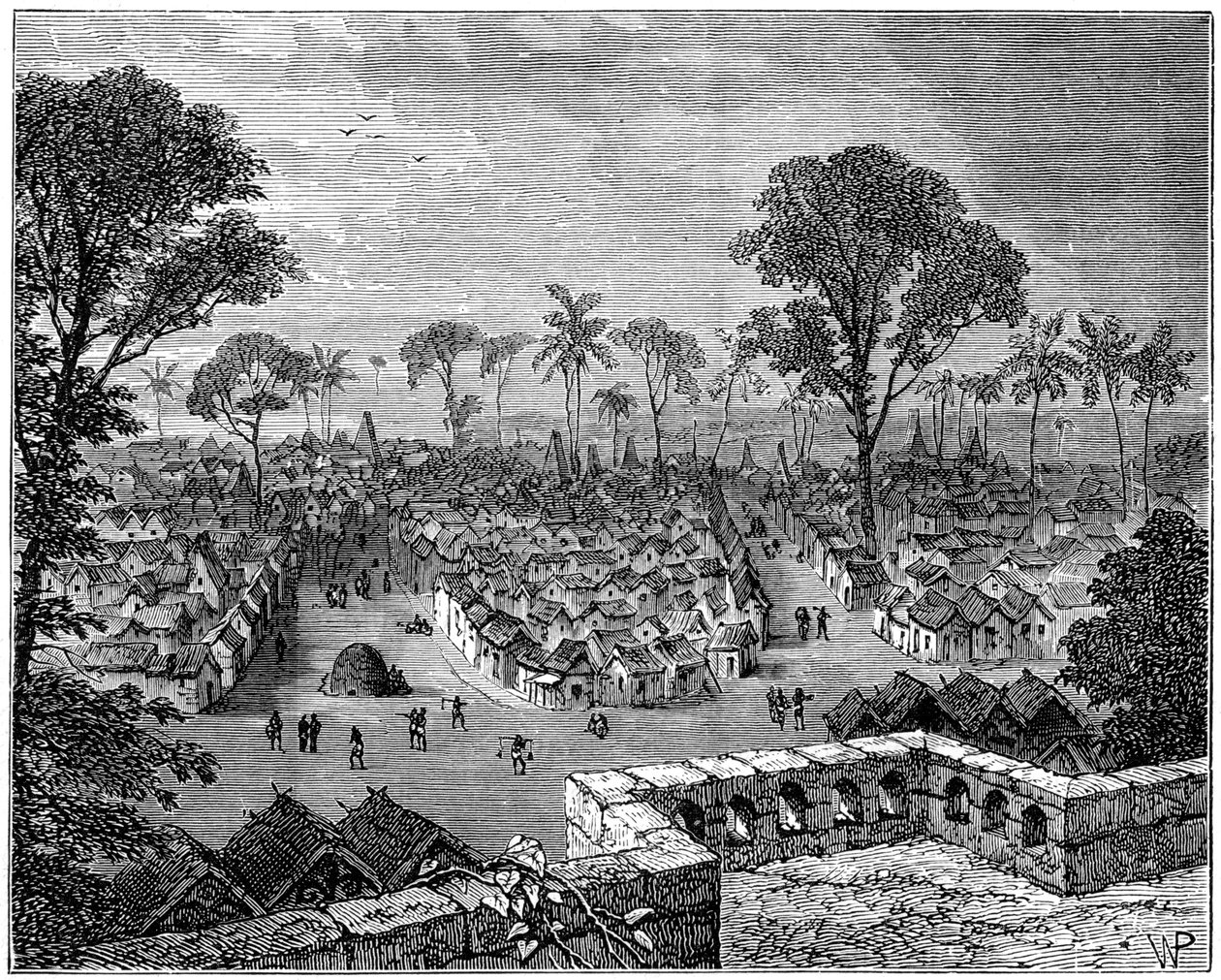 Coomassie, wojna Ashanti, Afryka, 1900 autorstwa Unbekannt