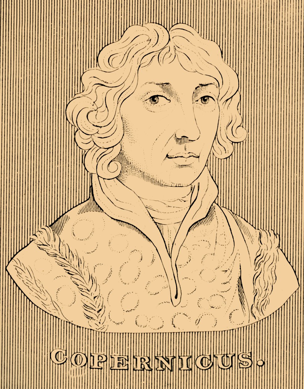 Kopernik, 1473-1543, 1830. autorstwa Unbekannt