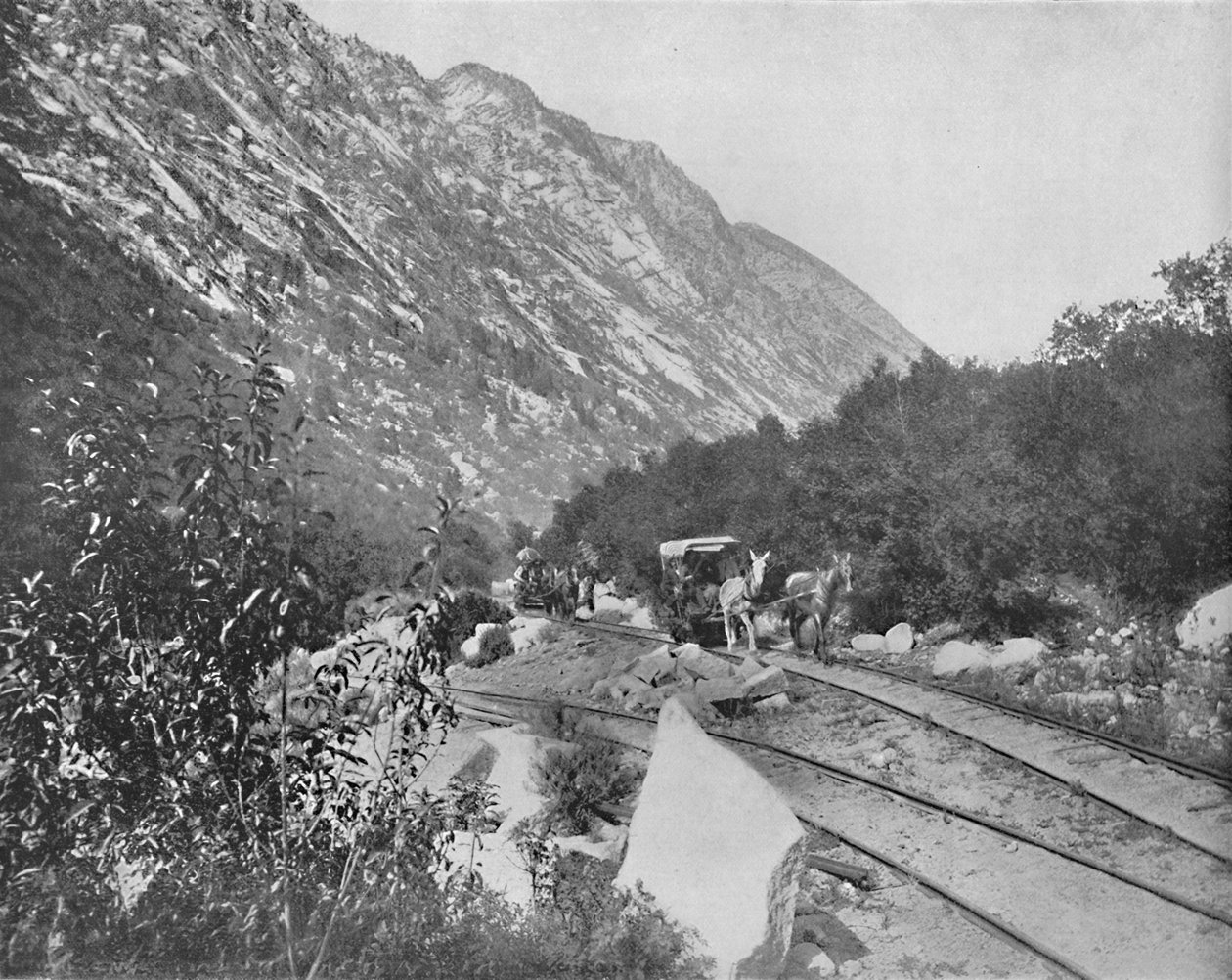 Kanon Cottonwood, Utah, c1897. autorstwa Unbekannt