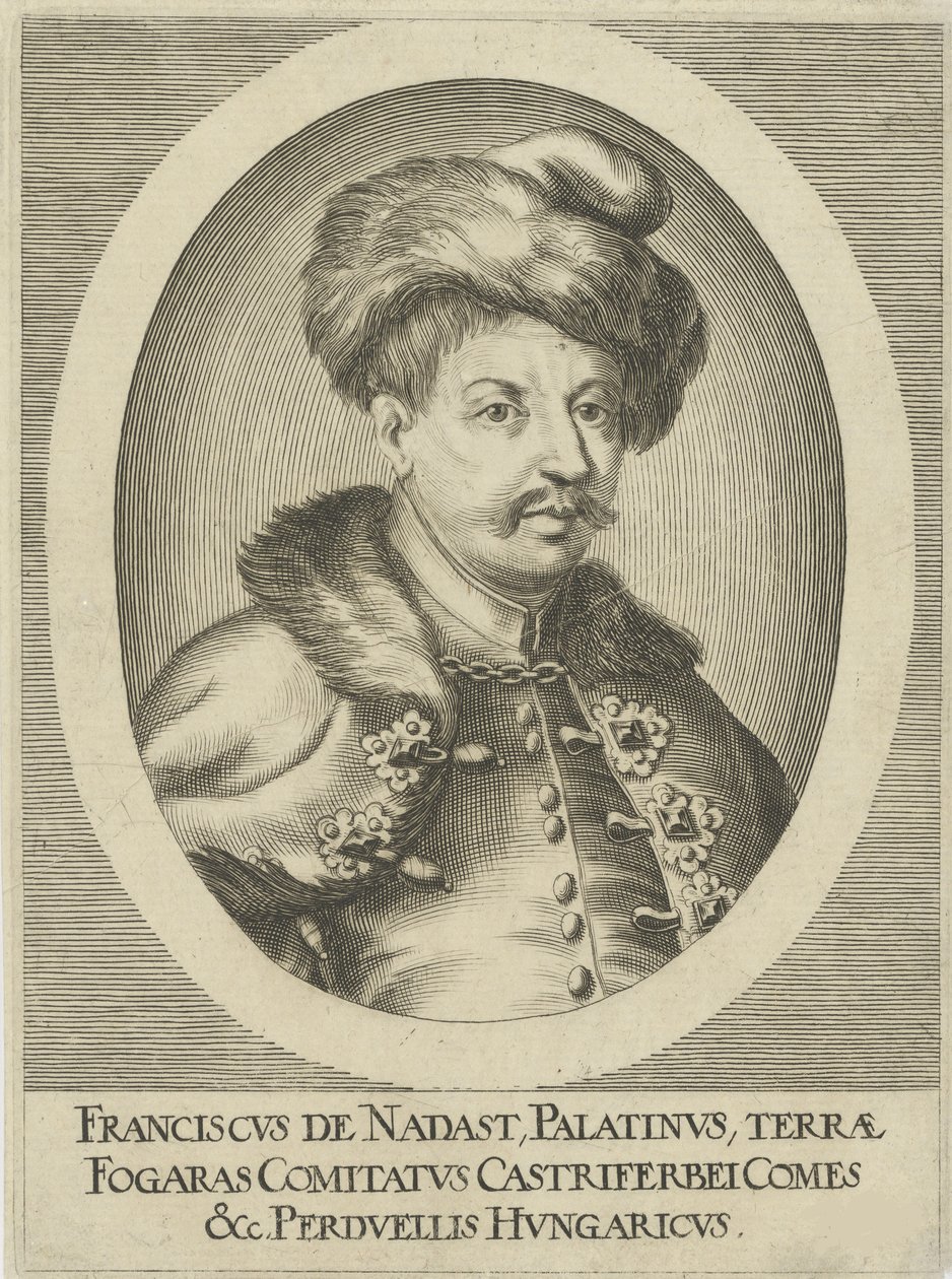 Hrabia Ferenc Nádasdy 1625-1671, 1677. autorstwa Unbekannt