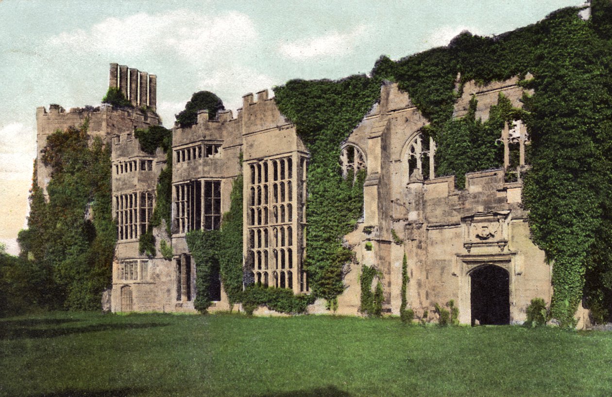Zamek Cowdray, Midhurst, West Sussex, ok. 1900-1920 autorstwa Unbekannt