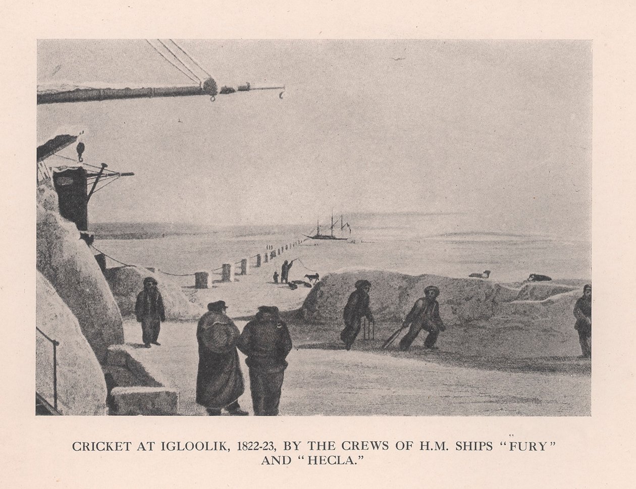 Krykiet w Igloolik, 1822-1823 1912. autorstwa Unbekannt