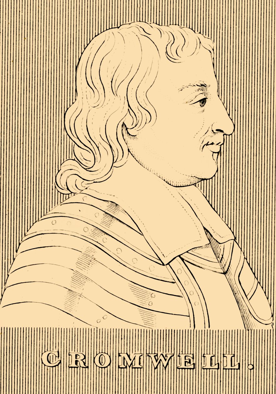 Cromwell, 1599-1658, 1830. autorstwa Unbekannt
