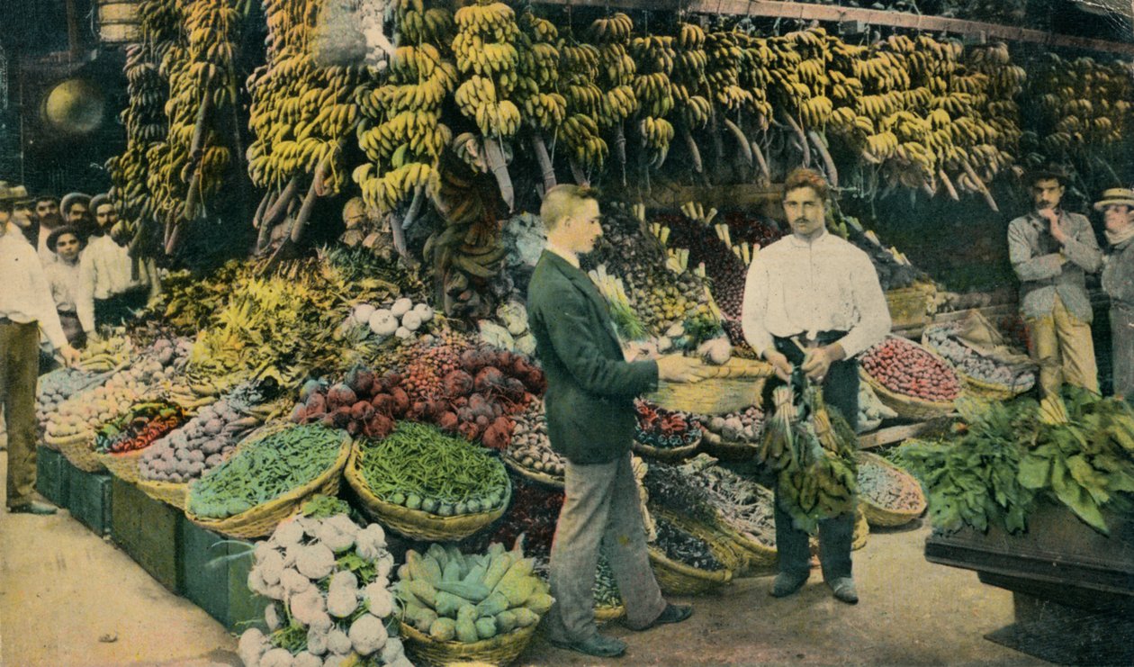 Kubański sklep z owocami, ok. 1910 r. autorstwa Unbekannt