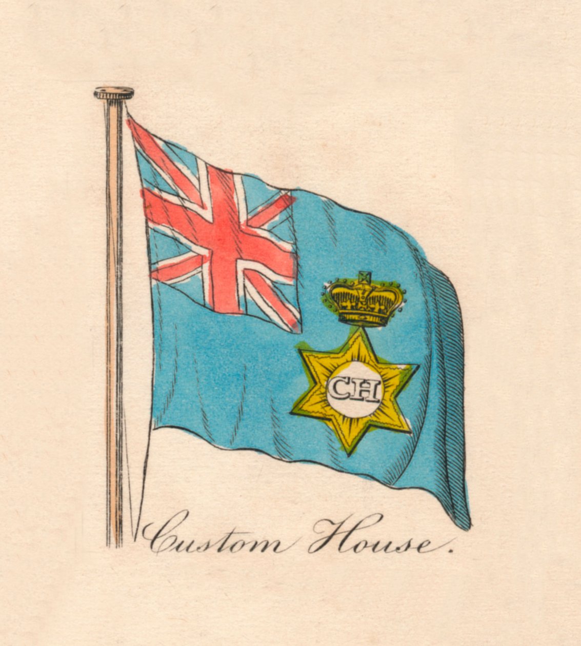 Urząd Celny 1838 autorstwa Unbekannt