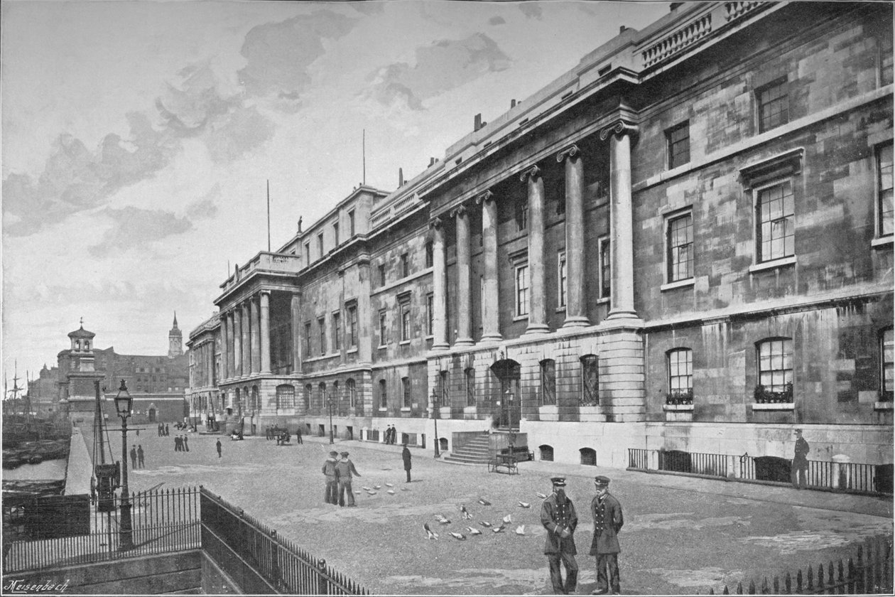 Custom House, City of London, 1911 autorstwa Unbekannt