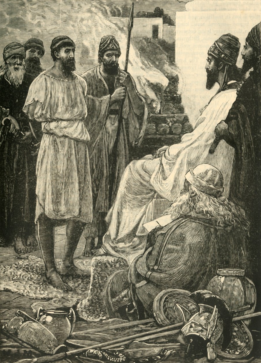 Cyrus i Krezus, 1890. autorstwa Unbekannt