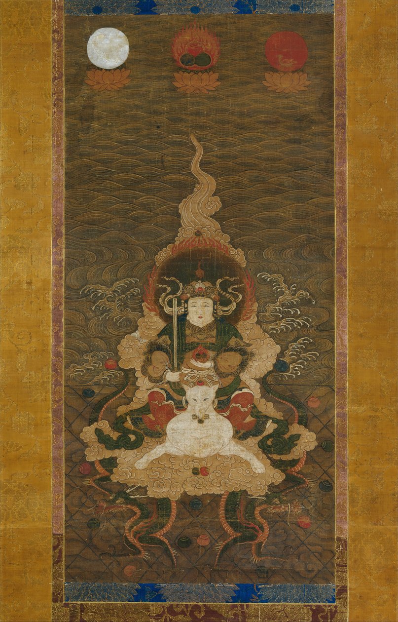 Dakini, XIV wiek. autorstwa Unbekannt