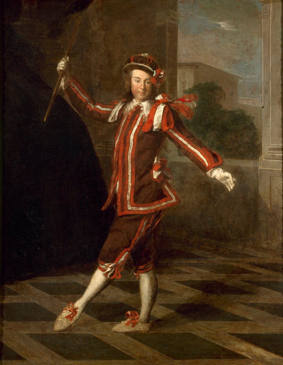 Tańczące Mezzetin, ok. 1720 r. autorstwa Unbekannt