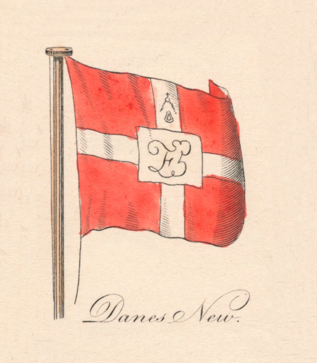 Duńczycy Nowi, 1838 autorstwa Unbekannt