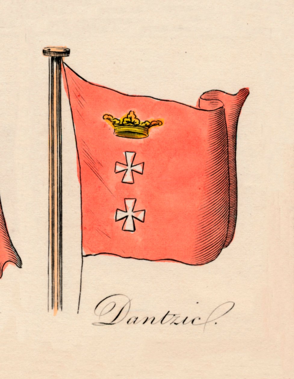 Dantzic, 1838 autorstwa Unbekannt
