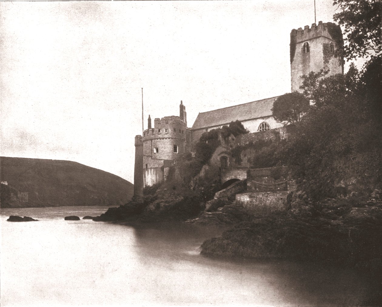 Zamek Dartmouth, Devon, 1894. autorstwa Unbekannt