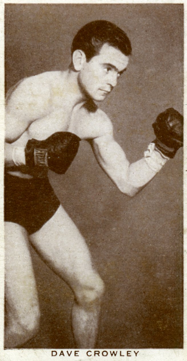 Dave Crowley, brytyjski bokser, 1938 autorstwa Unbekannt