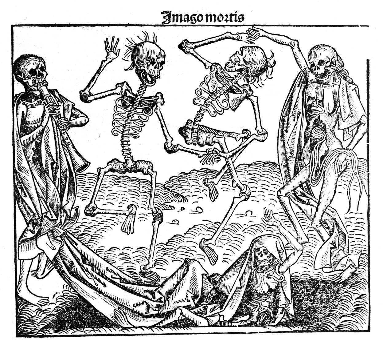 Śmierć triumfalna, 1493 autorstwa Unbekannt