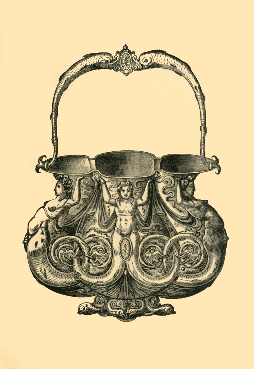 Przedmiot dekoracyjny, 1881 r. autorstwa Unbekannt