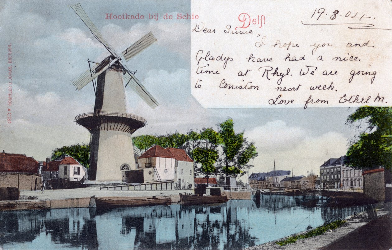 Delft, Holandia, 1904 autorstwa Unbekannt