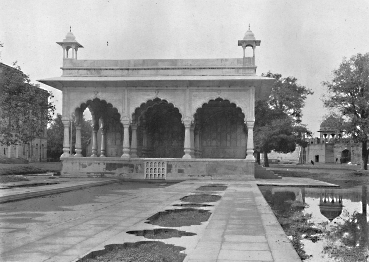 Delhi. Letni Dom Sawana w Pałacu, ok. 1910 r. autorstwa Unbekannt