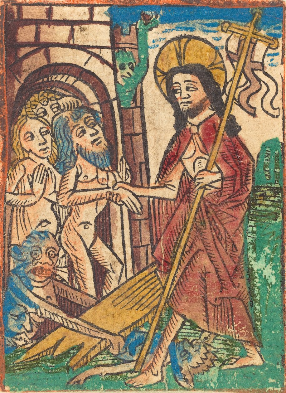 Zejście do Limbo, c. 1490. autorstwa Unbekannt