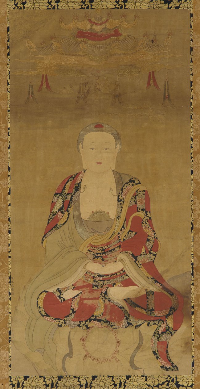 Budda Dhyani, dynastia Ming, XVI-XVII wiek. autorstwa Unbekannt