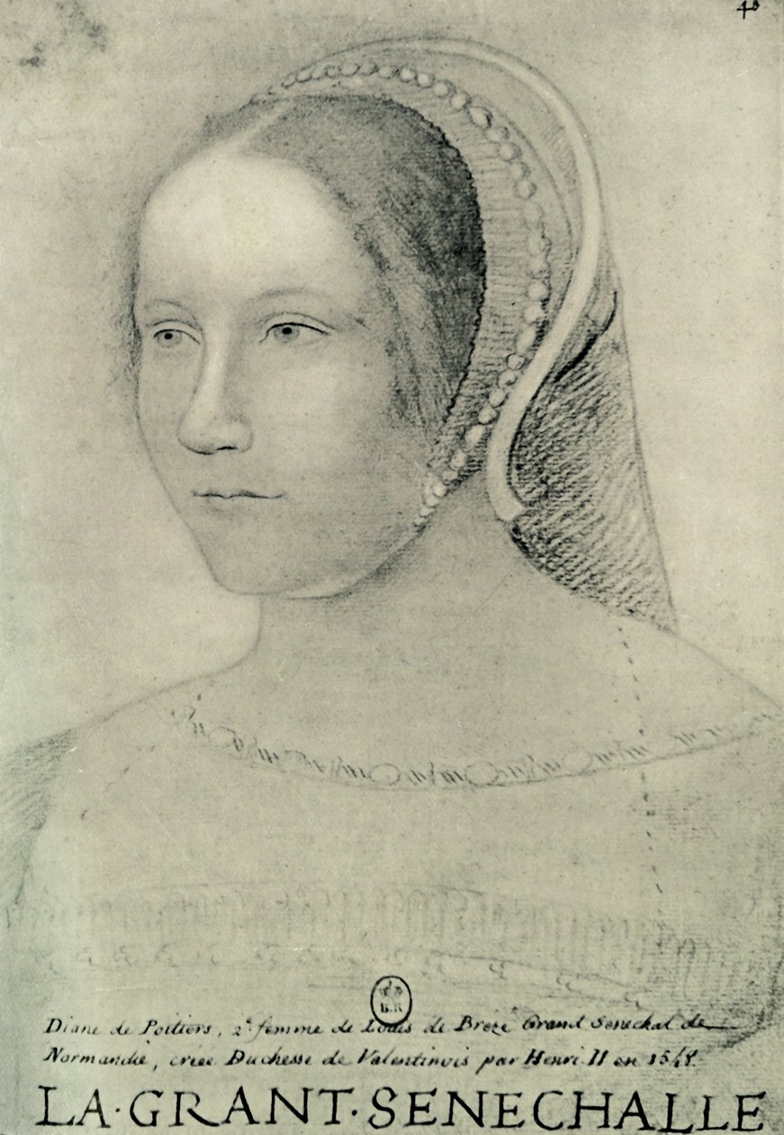 Diana z Poitiers, 1525, 1907. autorstwa Unbekannt