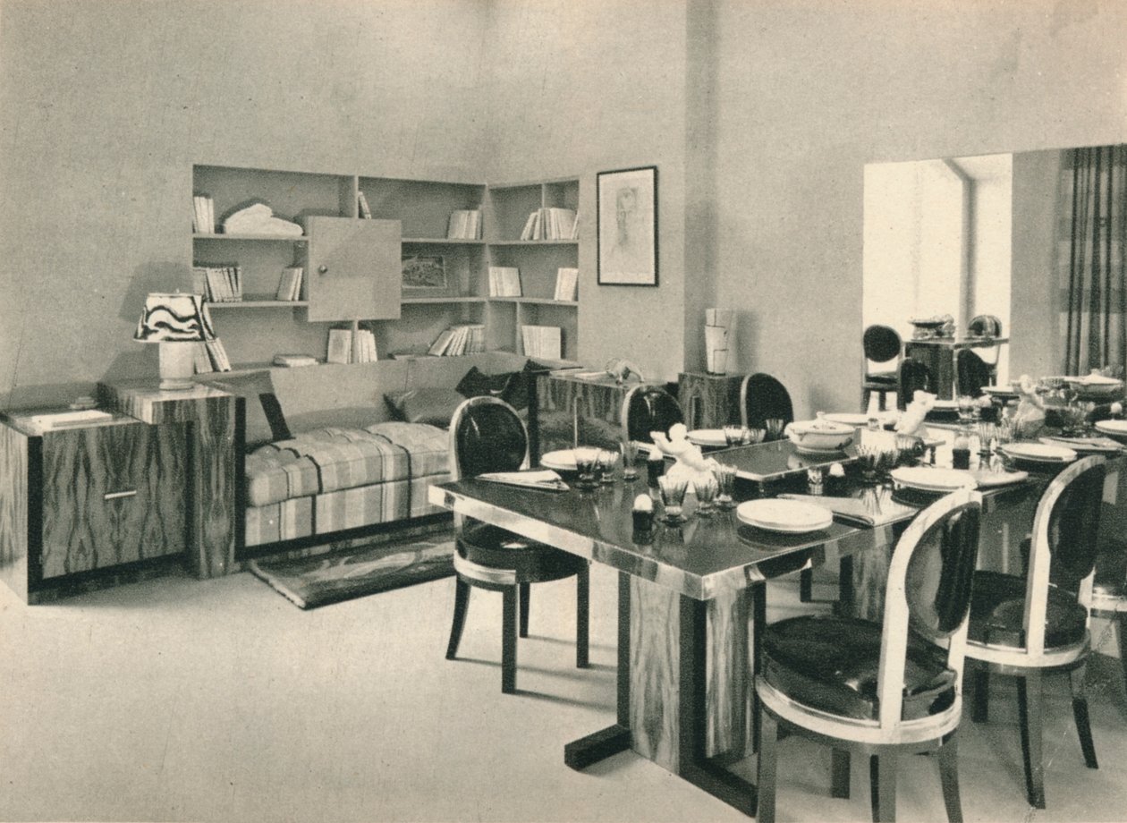 Jadalnia wyprodukowana przez La Maitrise, ok. 1928 autorstwa Unbekannt