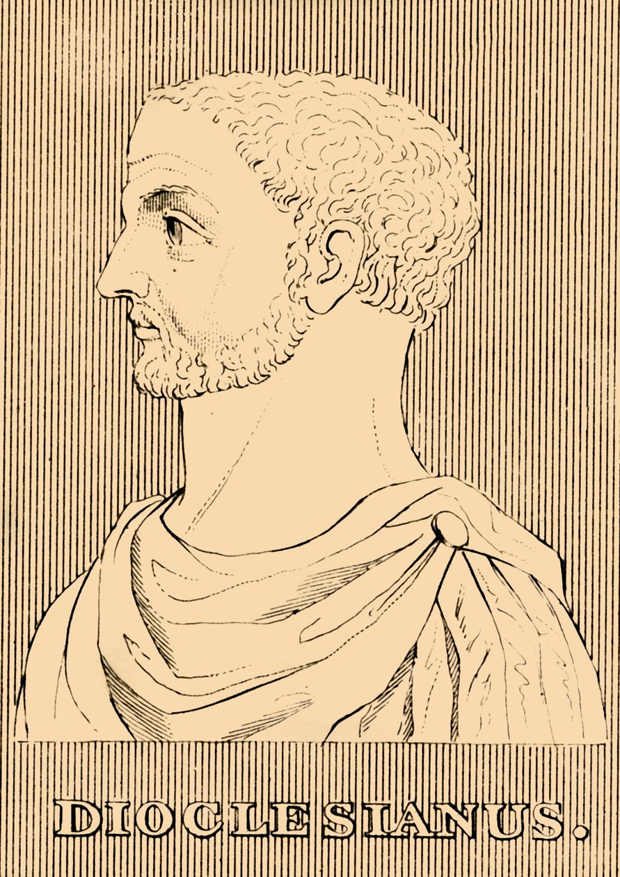 Dioclesianus, 244- 311, 1830. autorstwa Unbekannt