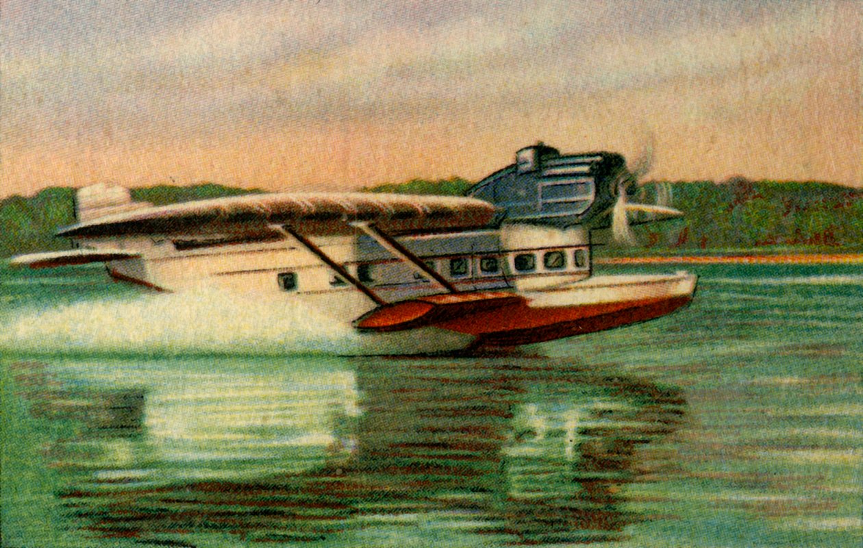 Latająca łódź Dornier Delphin III, lata 20., 1932. autorstwa Unbekannt