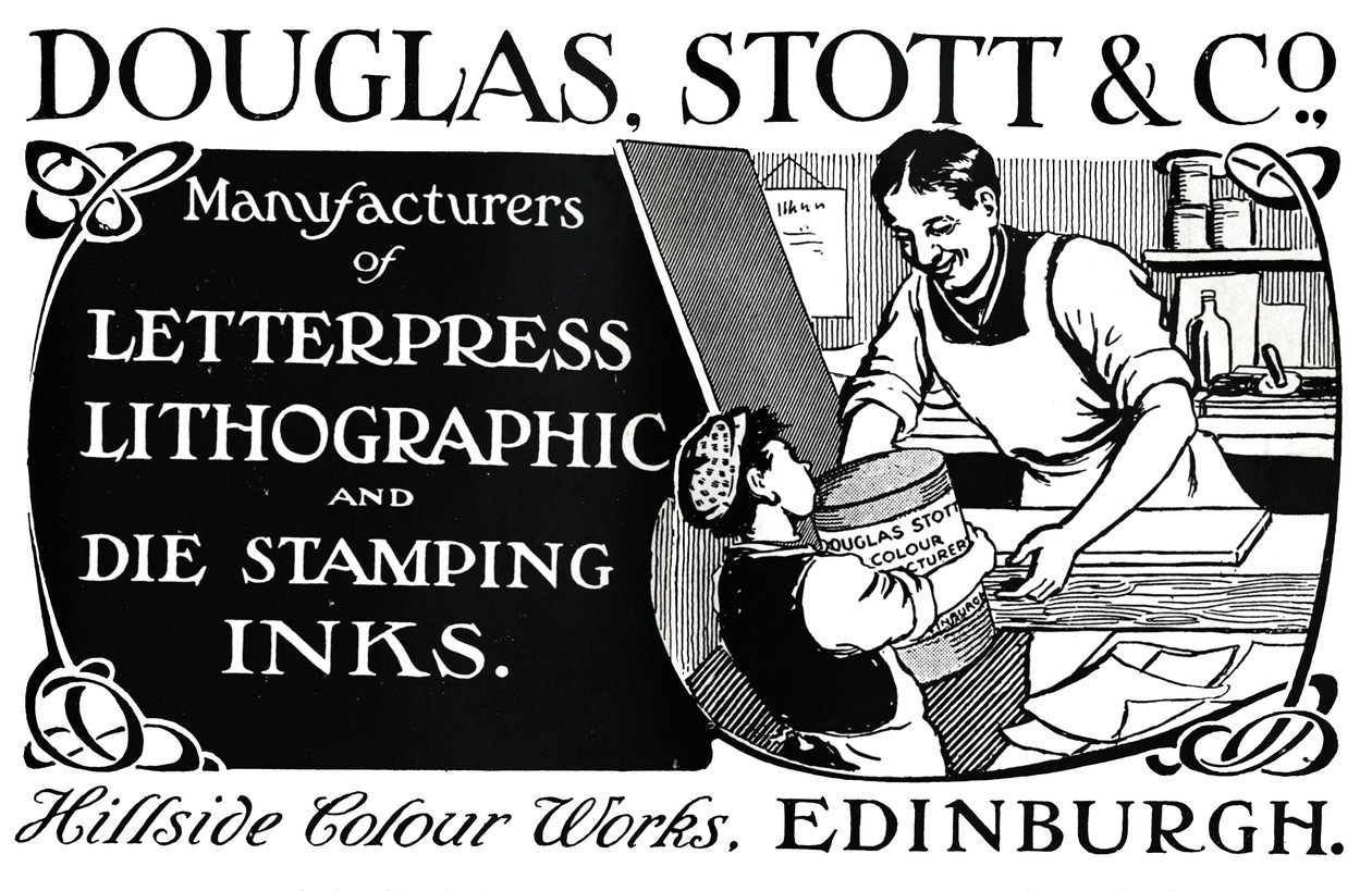 Reklama Douglas Stott & Co., 1910 autorstwa Unbekannt