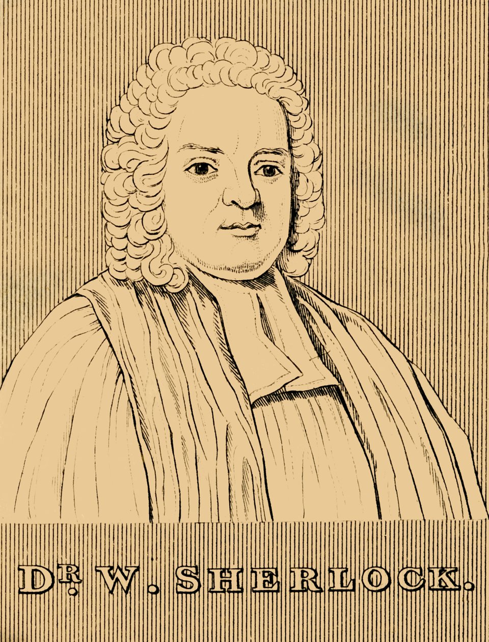 Dr W. Sherlock, c. 1641-1707, 1830. autorstwa Unbekannt