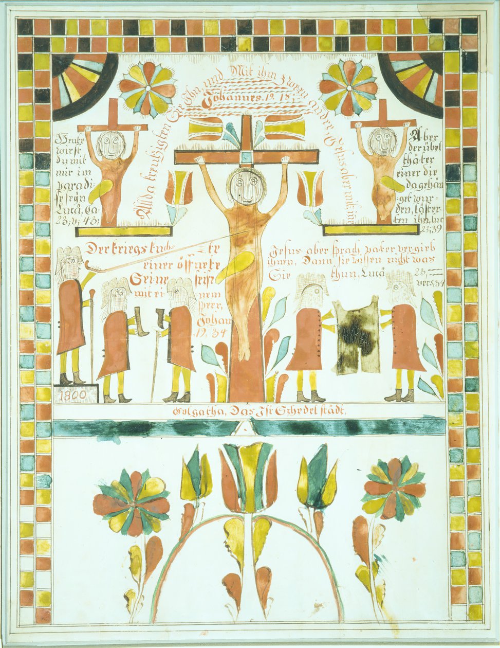 Rysunek Ukrzyżowania, 1800. autorstwa Unbekannt