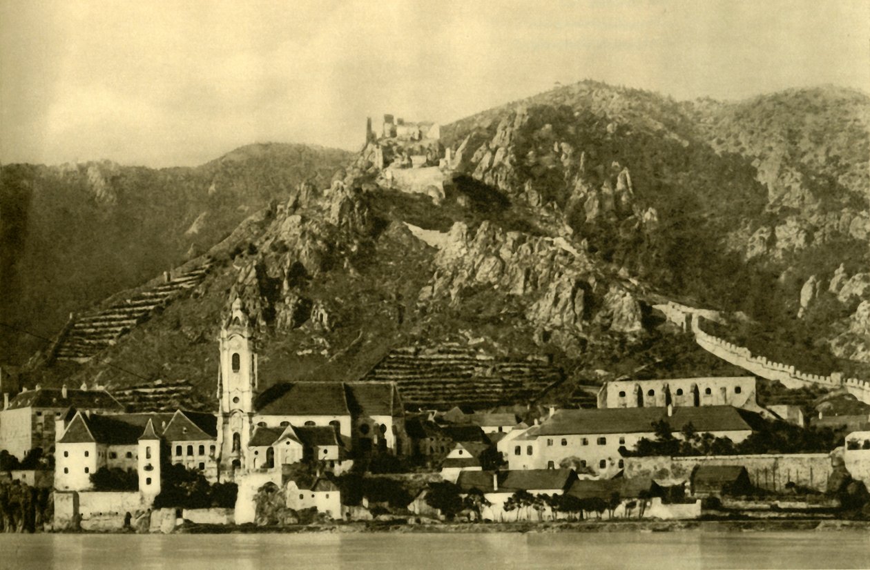 Dürnstein, Wachau, Dolna Austria, ok. 1935. autorstwa Unbekannt
