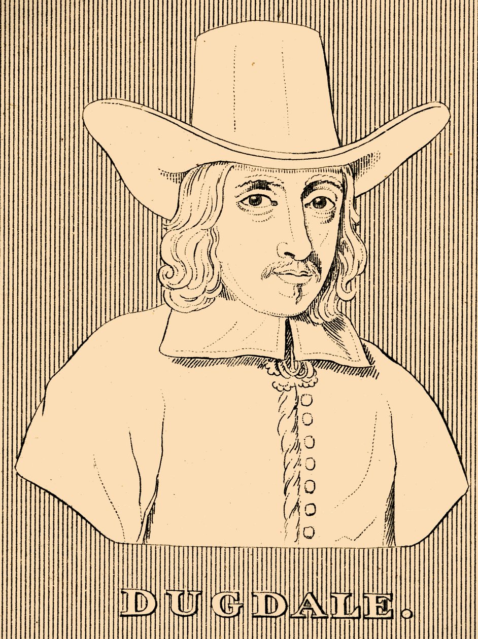 Dugdale, 1605-1686, 1830. autorstwa Unbekannt