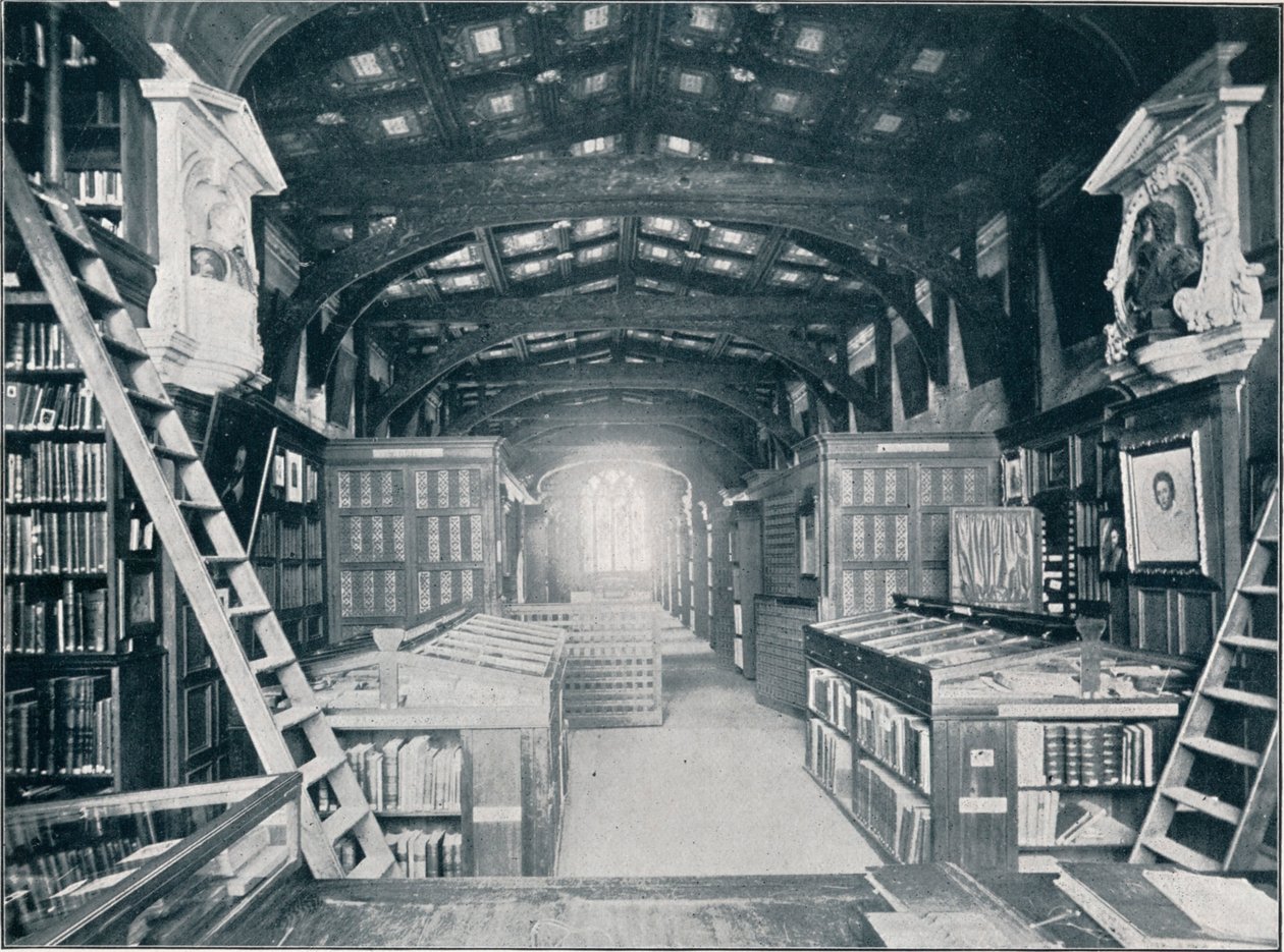 Biblioteka księcia Humphreysa, ok. 1902 r. autorstwa Unbekannt