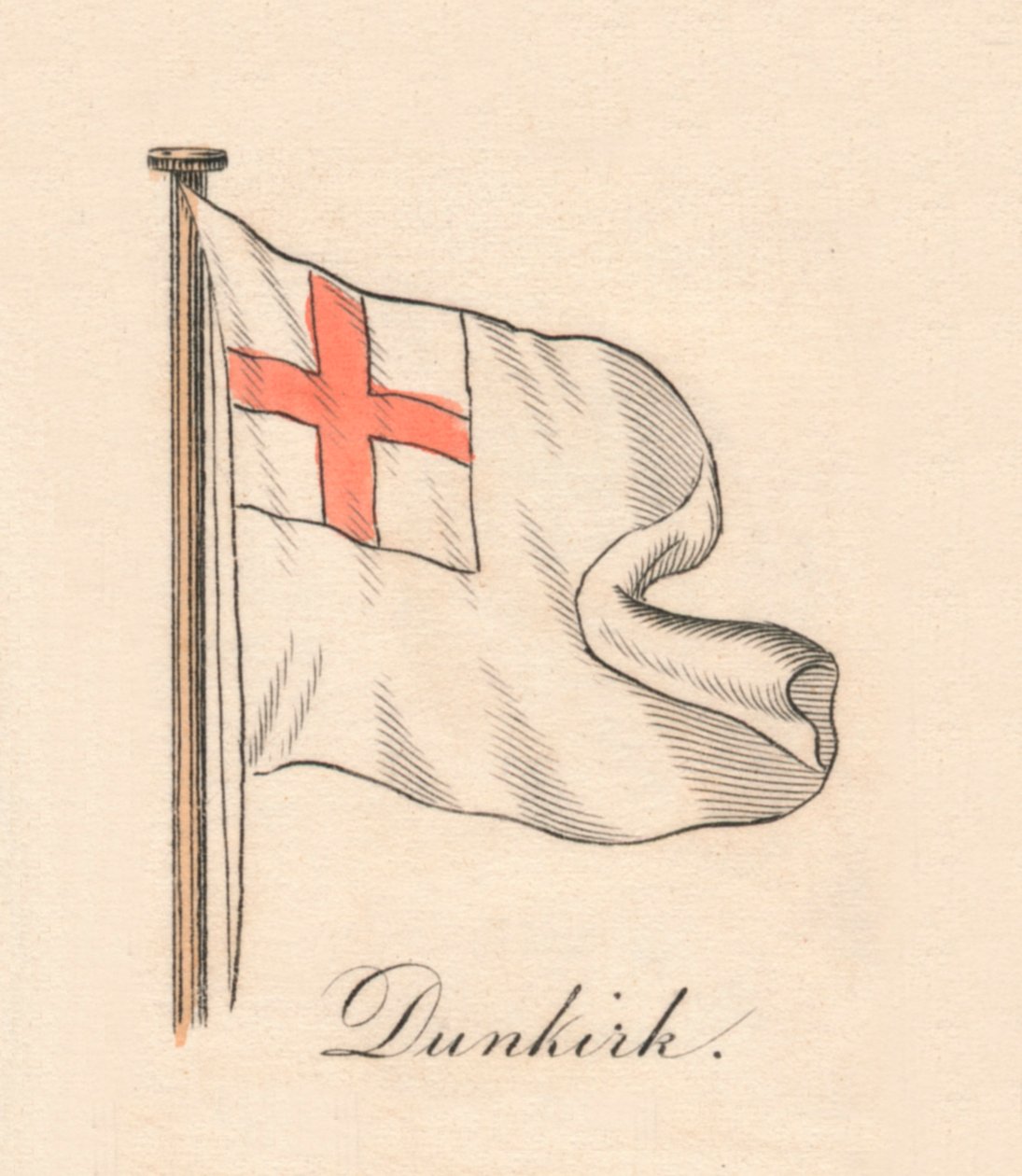 Dunkierka, 1838 r. autorstwa Unbekannt