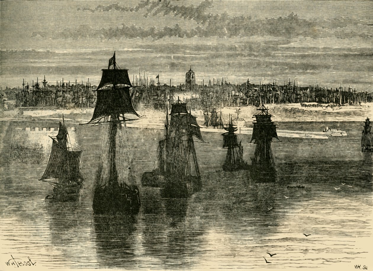 Dunkierka, 1890. autorstwa Unbekannt