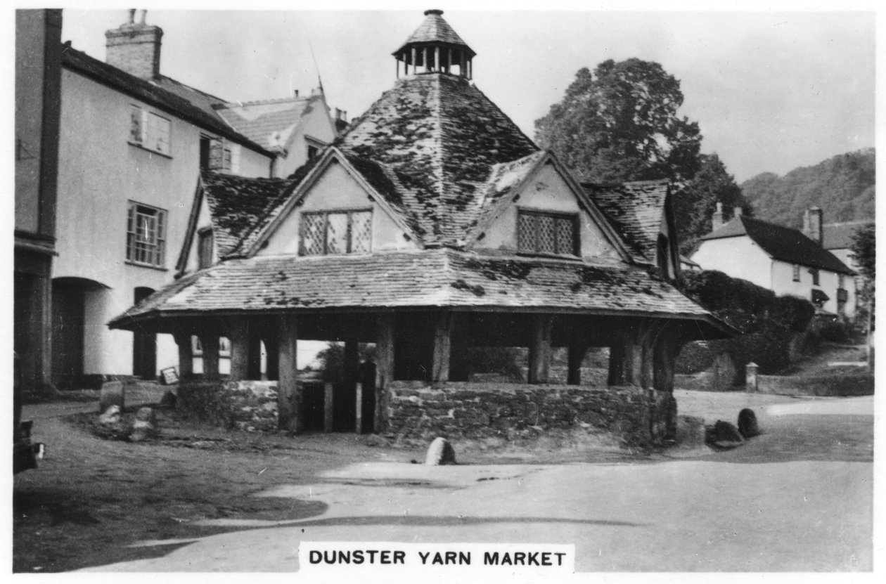 Rynek przędzy Dunster, 1936 autorstwa Unbekannt