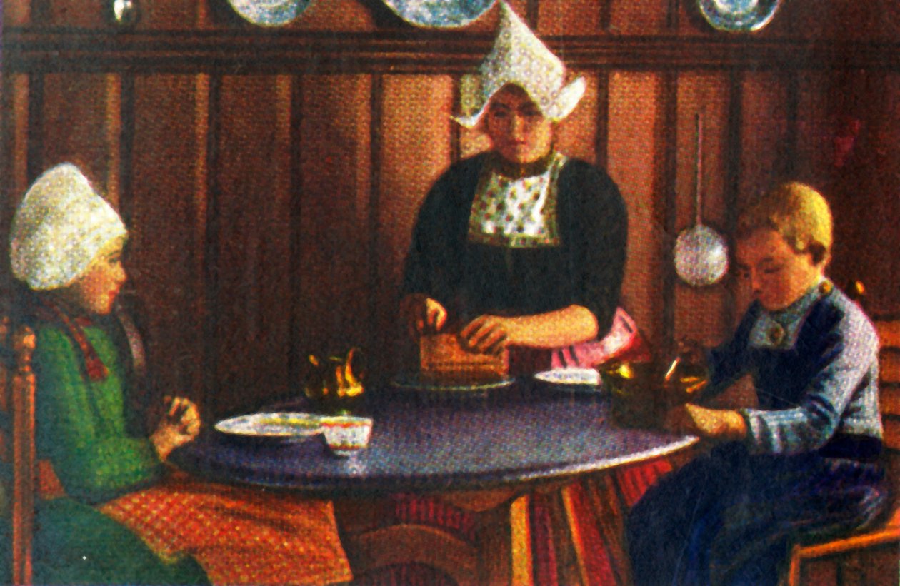 Holendrzy w tradycyjnych strojach, ok. 1928 r. autorstwa Unbekannt
